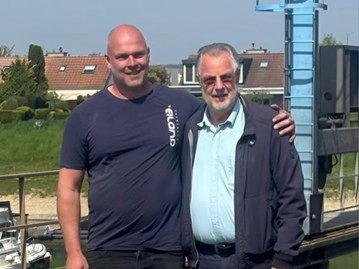 Wisseling van de wacht bij Jachthaven 't Eiland